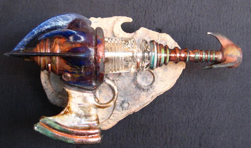 darfstellar raku ray gun steampunk raygun