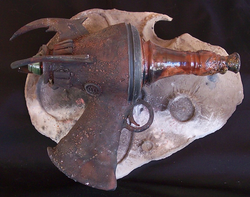 ming the merciless raku ray gun steampunk raygun