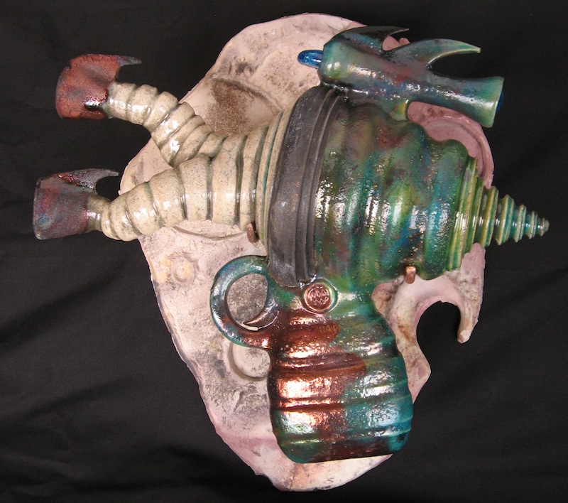 ack ack ray raku ray gun steampunk raygun