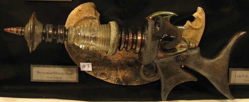 brownian blunderbuss raku ray gun steampunk raygun