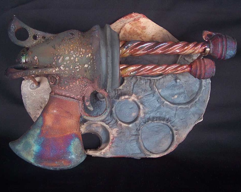 Mothra Transmogrifier Raku Ray Gun