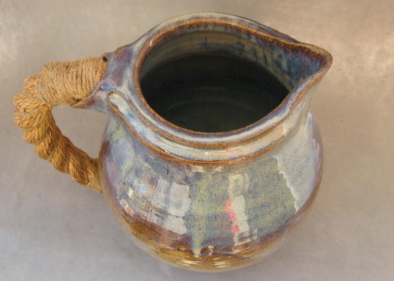 stoneware pitcher historically inspired wyoming pottery