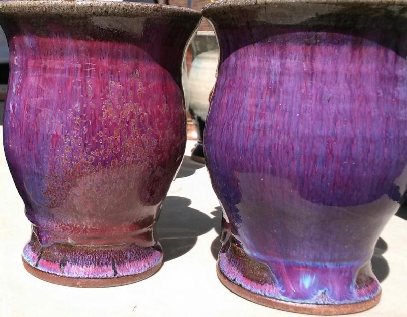 purple chun stoneware glaze