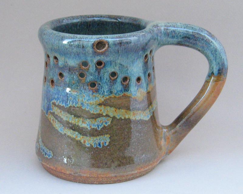 muddy mountain pottery stoneware glaze northern lights shino